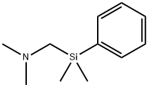 Dimethyl(phenyldimethylsilylmethyl)amine 结构式