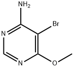 4-氨基-5-溴-6-甲氧基嘧啶 结构式