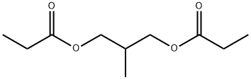 Dipropionic acid 2-methylpropane-1,3-diyl ester 结构式