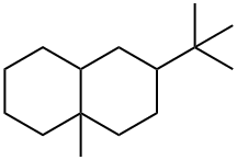 2-(1,1-Dimethylethyl)decahydro-4a-methylnaphthalene 结构式