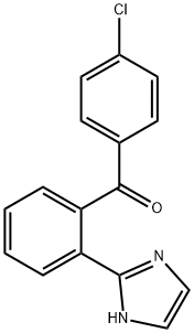 4'-Chloro-2-(2H-imidazol-2-yl)benzophenone 结构式