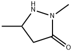 1,3-二甲基-5-吡唑酮 结构式