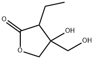 2(3H)-Furanone, 3-ethyldihydro-4-hydroxy-4-(hydroxymethyl)- (9CI) 结构式