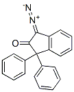 3-Diazo-1,3-dihydro-1,1-diphenyl-2H-inden-2-one 结构式