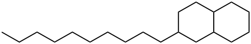 2-Decyldecahydronaphthalene 结构式