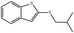 2-(Isobutylthio)benzo[b]thiophene 结构式
