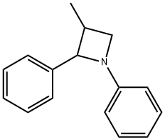 3-Methyl-1,2-diphenylazetidine 结构式