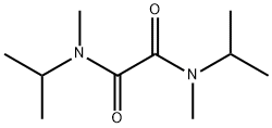 N,N'-Dimethyl-N,N'-bis(1-methylethyl)oxamide 结构式