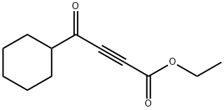 4-Cyclohexyl-4-oxo-2-butynoic acid ethyl ester 结构式