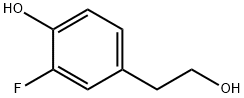 Benzeneethanol,  3-fluoro-4-hydroxy- 结构式