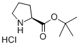 L-脯氨酸叔丁酯盐酸盐 结构式