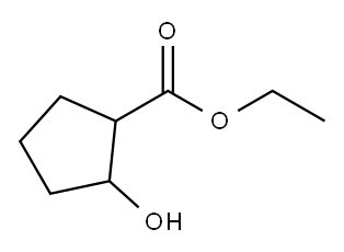 2-羟基环戊烷甲酸乙酯 结构式