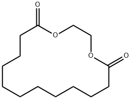 1,4-二氧杂环十六烷-5,16-二酮 结构式