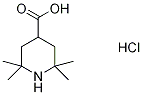 2,2,6,6-Tetramethylpiperidine-4-carboxylic acid, Hydrochloride Salt 结构式