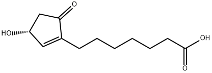 (R)-(+)-3-HYDROXY-5-OXO-1-CYCLOPENTENE-1-HEPTANOIC ACID