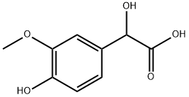 3-甲氧基-4-羟基扁桃酸 结构式