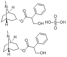 硫酸阿托品原料药 结构式