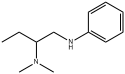 N',N'-Dimethyl-N-phenyl-1,2-butanediamine 结构式