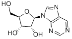 9 - (Β-D -呋喃核糖)嘌呤 结构式