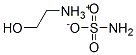 (2-hydroxyethyl)ammonium sulphamate 结构式