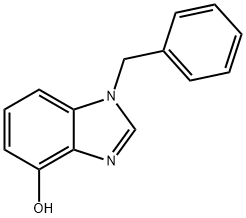 1-Benzyl-1H-benzimidazol-4-ol 结构式