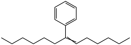 7-Phenyl-6-tridecene 结构式