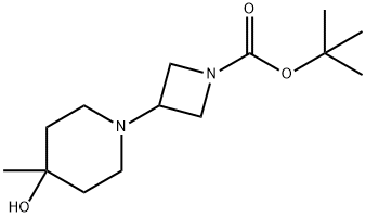 tert-Butyl 3-(4-hydroxy-4-methyl-1-piperidyl)azetidine-1-carboxylate