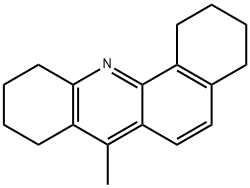 1,2,3,4,8,9,10,11-Octahydro-7-methylbenz[c]acridine 结构式