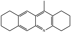 1,2,3,4,7,8,9,10-Octahydro-12-methylbenz[b]acridine 结构式