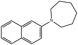 Hexahydro-1-(2-naphtyl)-1H-azepine 结构式