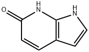 6-羟基-7-氮杂吲哚 结构式