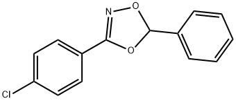 3-(4-Chlorophenyl)-5-phenyl-1,4,2-dioxazole 结构式