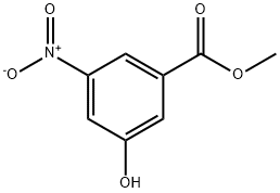 3-羟基-5-硝基苯甲酸甲酯 结构式