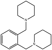 1,1'-(1,2-Phenylenebismethylene)bispiperidine 结构式