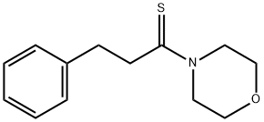 Morpholine,  4-(3-phenyl-1-thioxopropyl)-  (9CI) 结构式