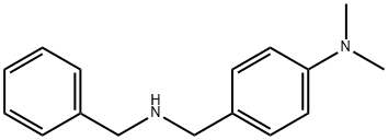 4-((苄基氨基)甲基)-N,N-二甲基苯胺 结构式