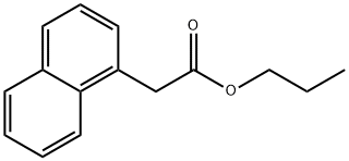 propyl 2-naphthalen-1-ylacetate 结构式
