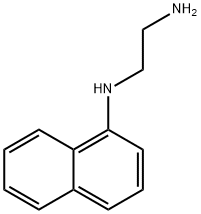 N-(萘-1-基)-1,2-乙二胺 结构式