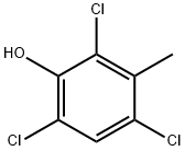 2,4,6-trichloro-m-cresol 结构式