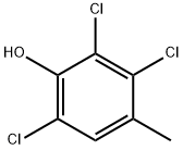 2,3,6-trichloro-p-cresol 结构式