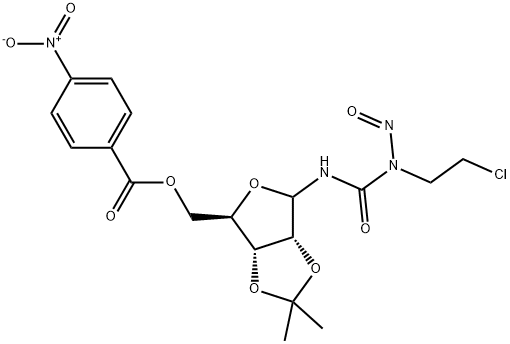 波呋莫司汀 结构式