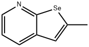 2-Methylselenolo[2,3-b]pyridine 结构式