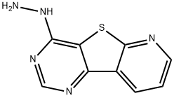 4-HYDRAZINOPYRIDO[3',2':4,5]THIENO[3,2-D]PYRIMIDINE 结构式