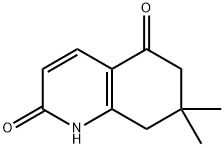 7,7-二甲基-6,8-二氢-1H-喹啉-2,5-二酮 结构式