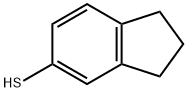 2,3-DIHYDRO-1H-INDEN-5-YL HYDROSULFIDE 结构式