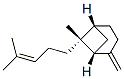 (1R,5R,6R)-6-Methyl-2-methylene-6-(4-methyl-3-pentenyl)bicyclo[3.1.1]heptane 结构式