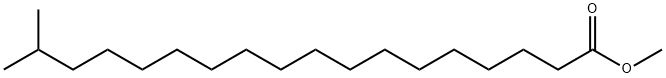 17-甲基硬脂酸甲酯 结构式
