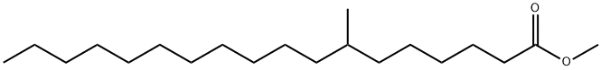 7-Methylstearic acid methyl ester 结构式