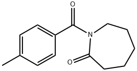 1-(4-Methylbenzoyl)azepan-2-one 结构式