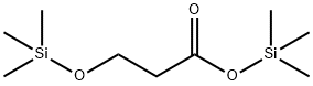 3-[(Trimethylsilyl)oxy]propionic acid trimethylsilyl ester 结构式